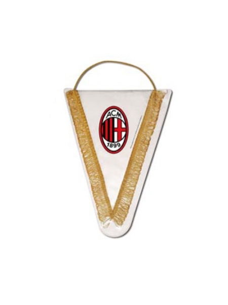 Gagliardetto triangolare piccolo con logo ufficiale MILAN